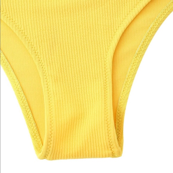 Yellow Swimsuit - Picture 8 of 8